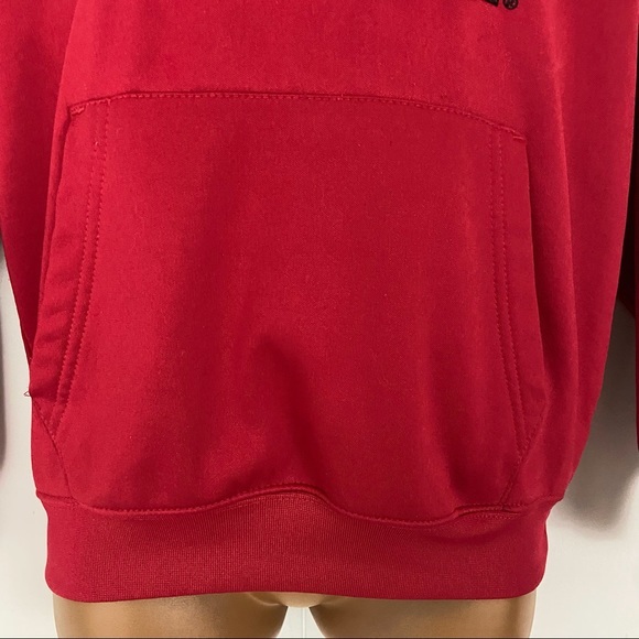 NC State University College Hoodie Sweat Shirt Fleece Lined Youth 12-14 M Red - Picture 6 of 13